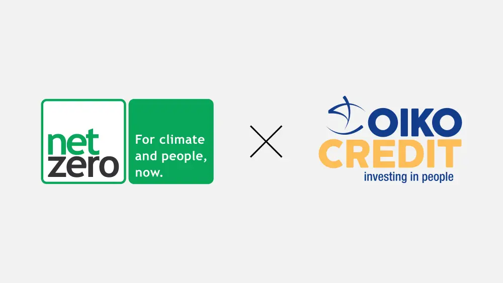 Parceria de financiamento entre NetZero e Oikocredit