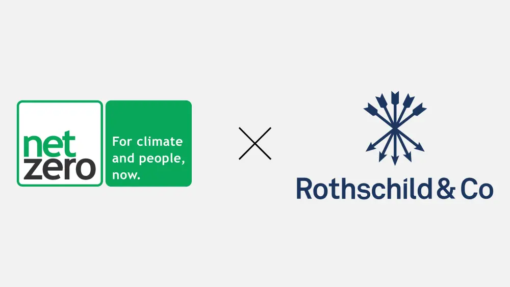 Parceria de remoção de carbono entre NetZero e Rothschild &amp; Co
