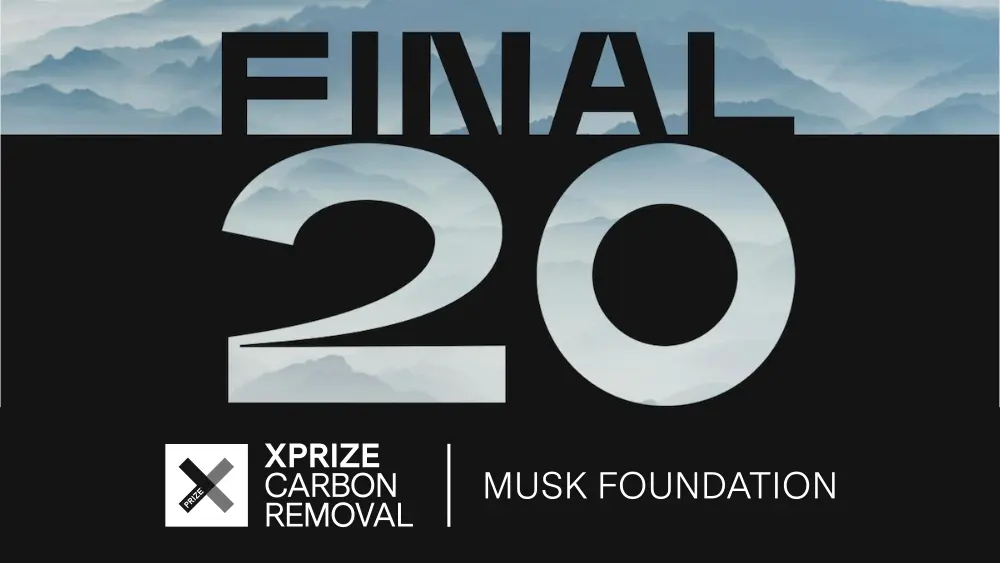 NetZero selecionada como finalista do XPRIZE Carbon Removal