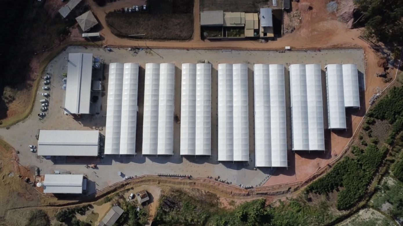 NetZero's commercial site in Brejetuba (ES), Brazil.